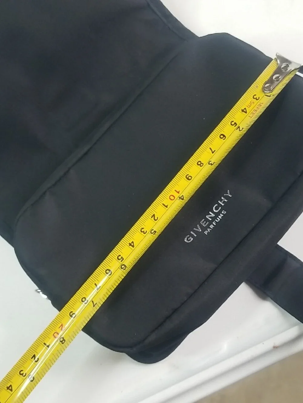 Givenchy Black Women's en's Toiletry Pouch with Silver Hardware